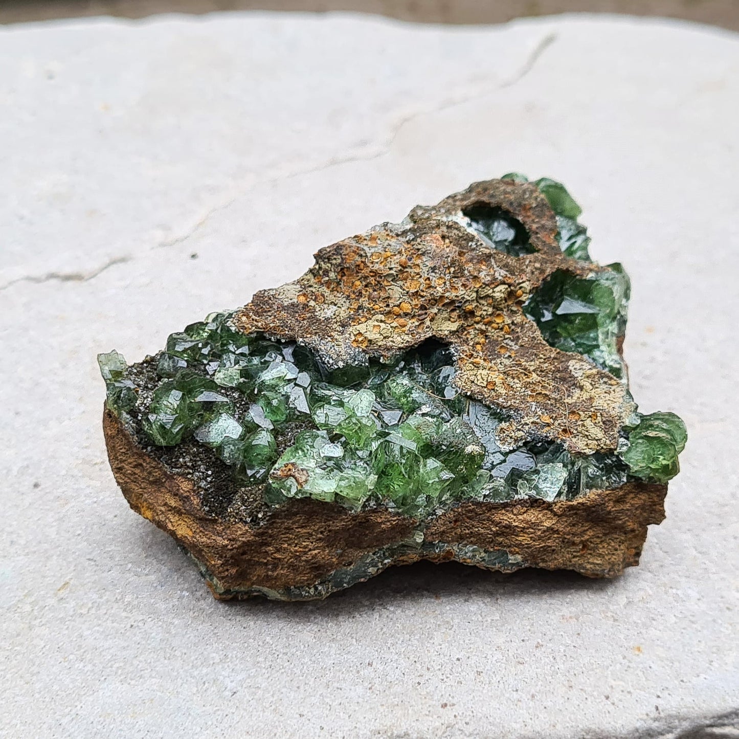 Ludlamite Crystal, Natural, Rare