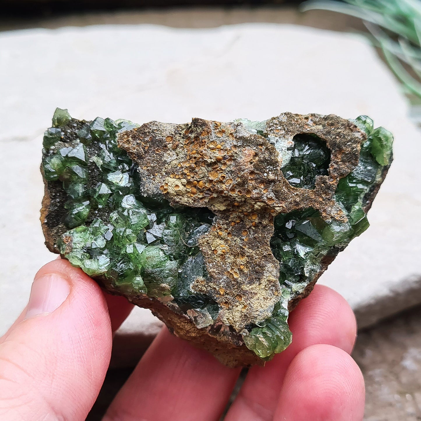 Ludlamite Crystal, Natural, Rare