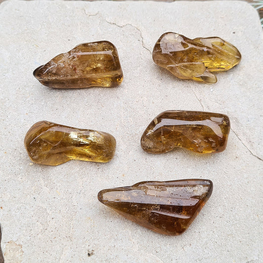 Citrine Crystal, polished, untreated, you choose