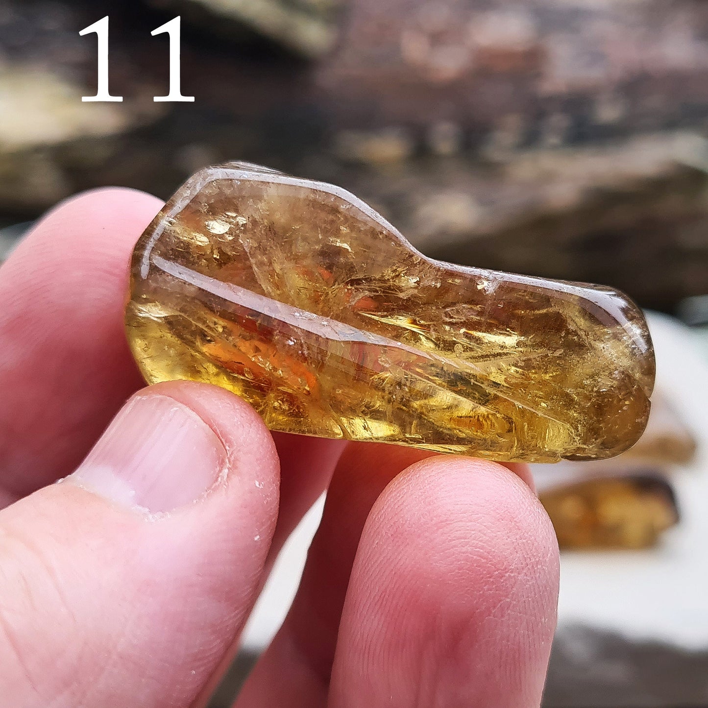 Citrine Crystal, polished, untreated, you choose