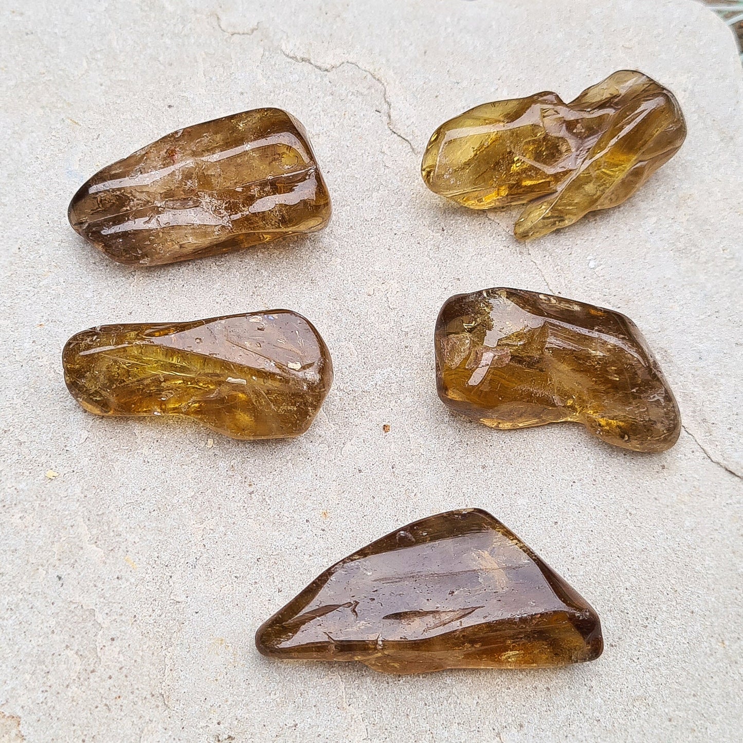 Citrine Crystal, Untreated, Polished, you choose