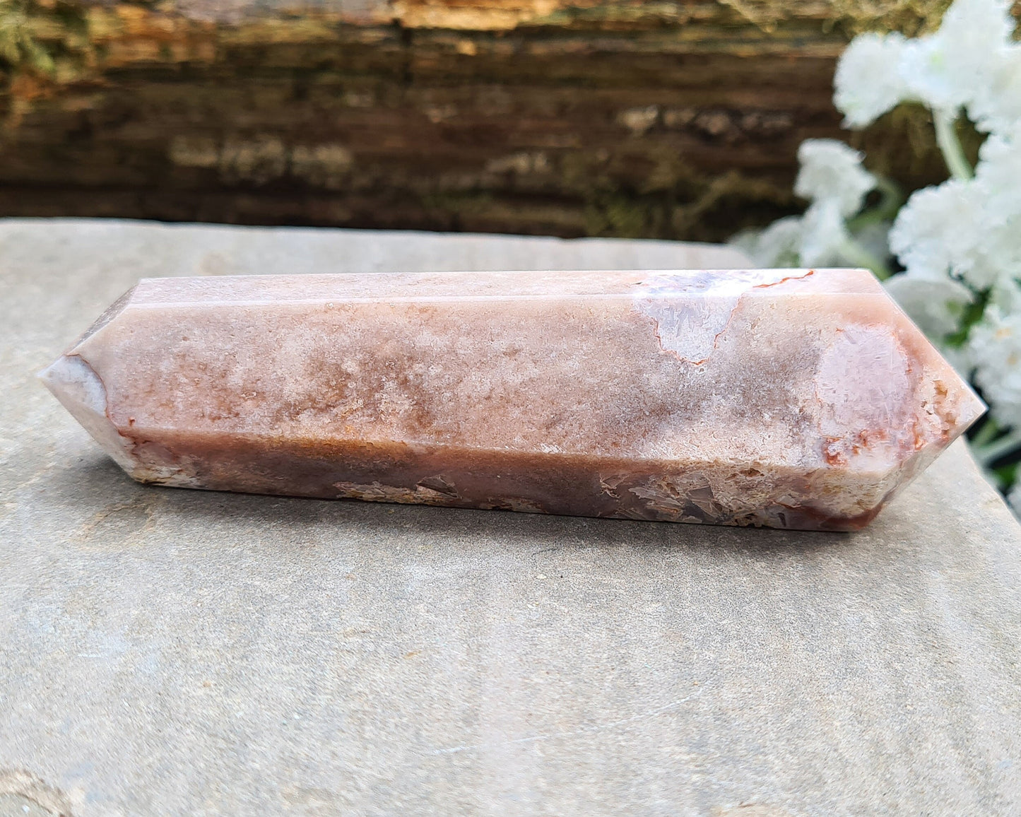 Pink Amethyst Crystal Wand – Double Terminated