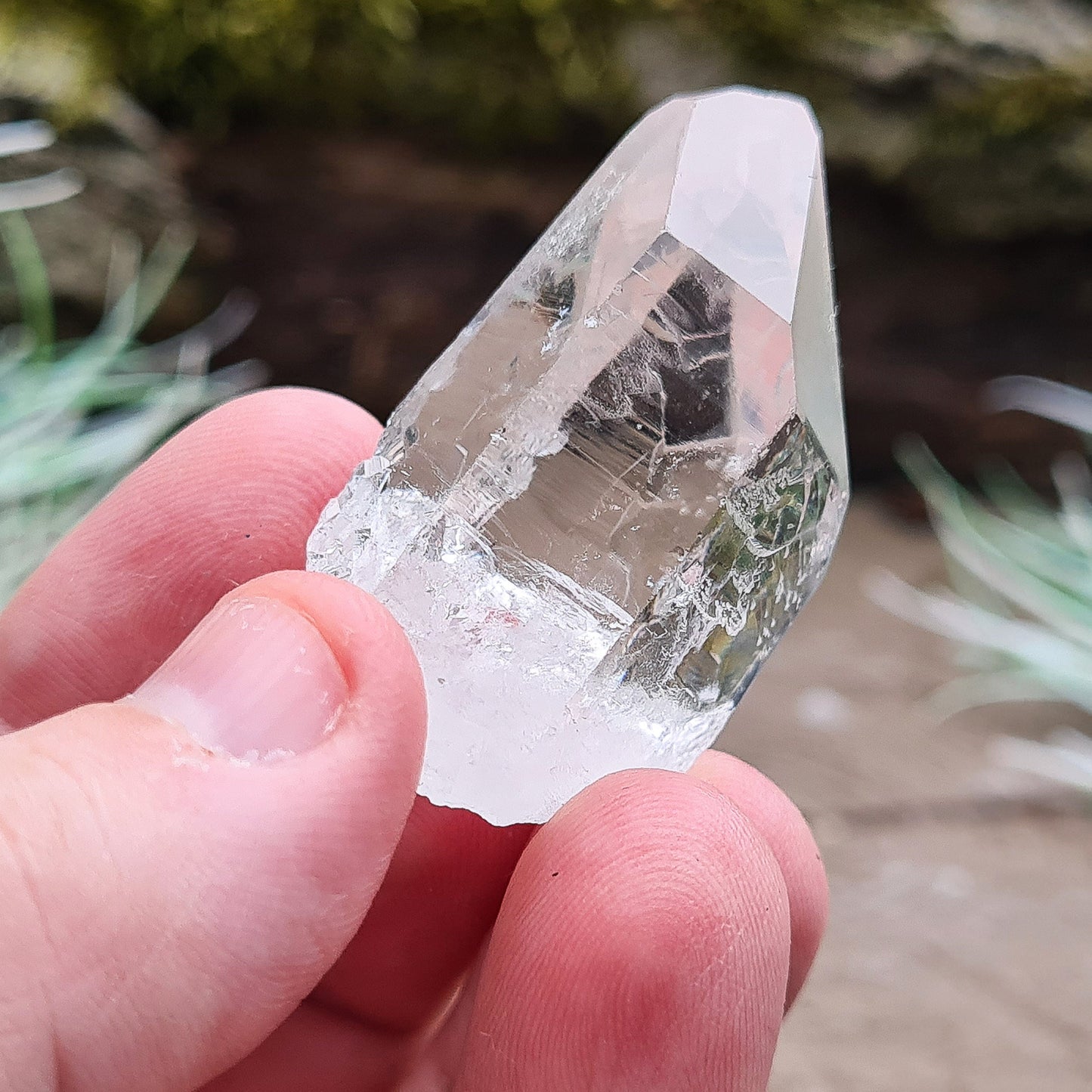 Small Starbrary Quartz Crystal Point