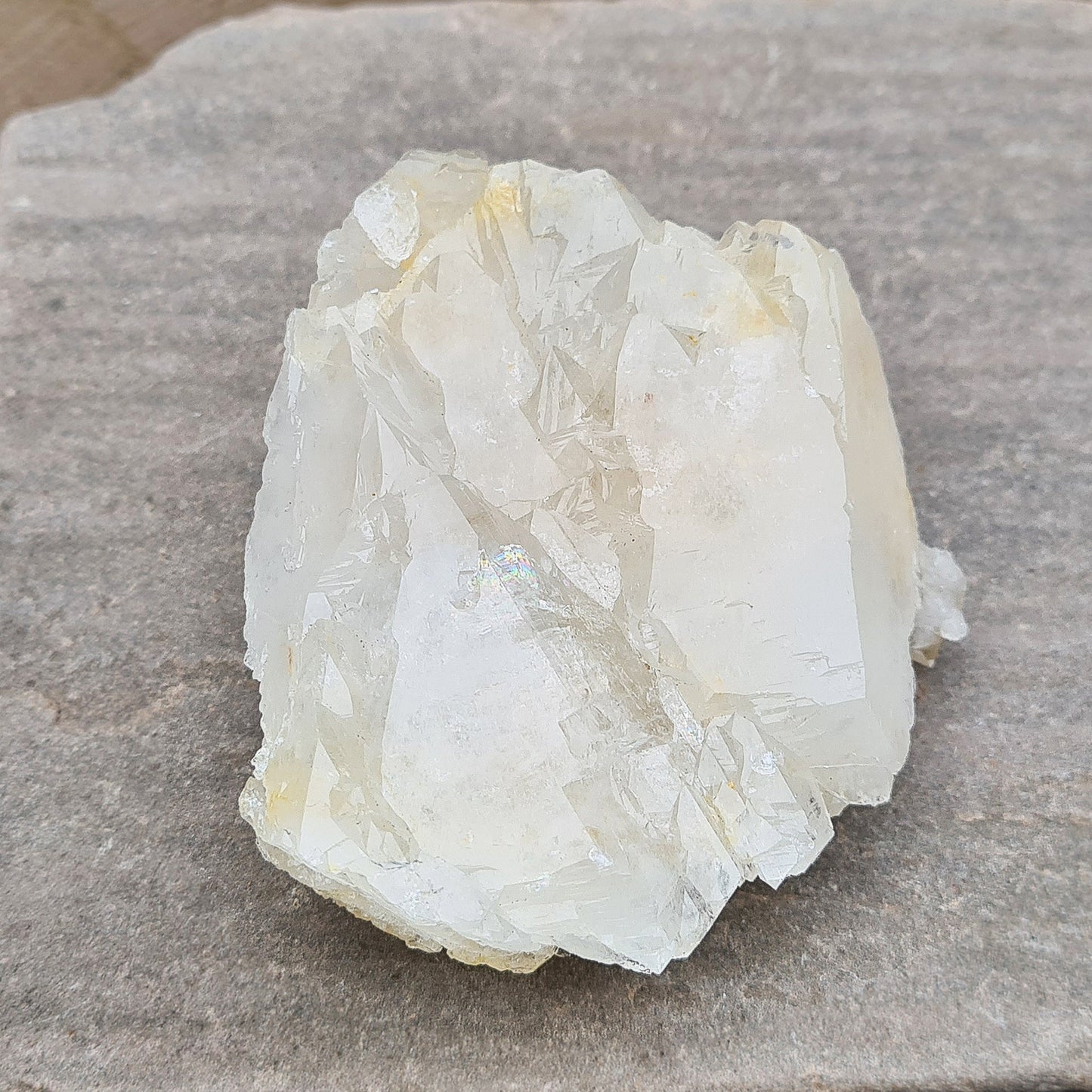 Elestial Quartz Crystal, Natural, Brazil