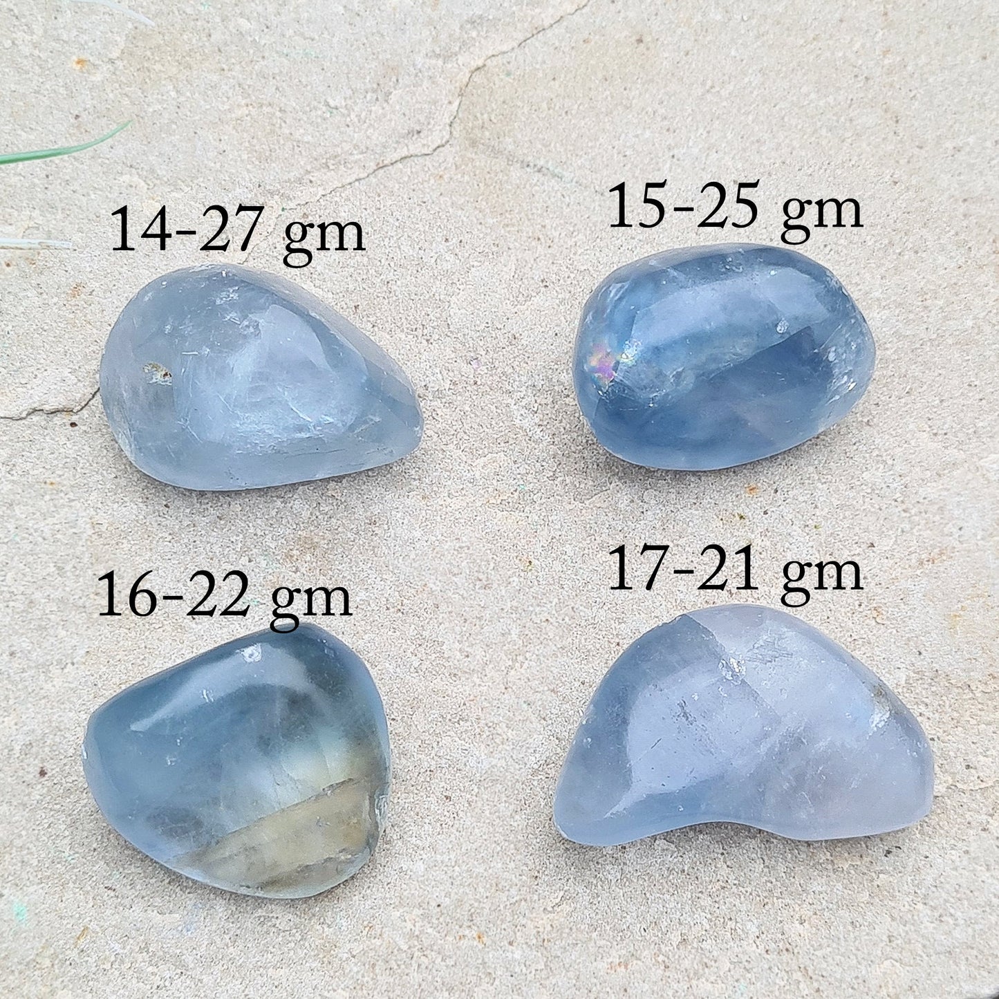 Celestite Crystal, Celestine, 16 & 17