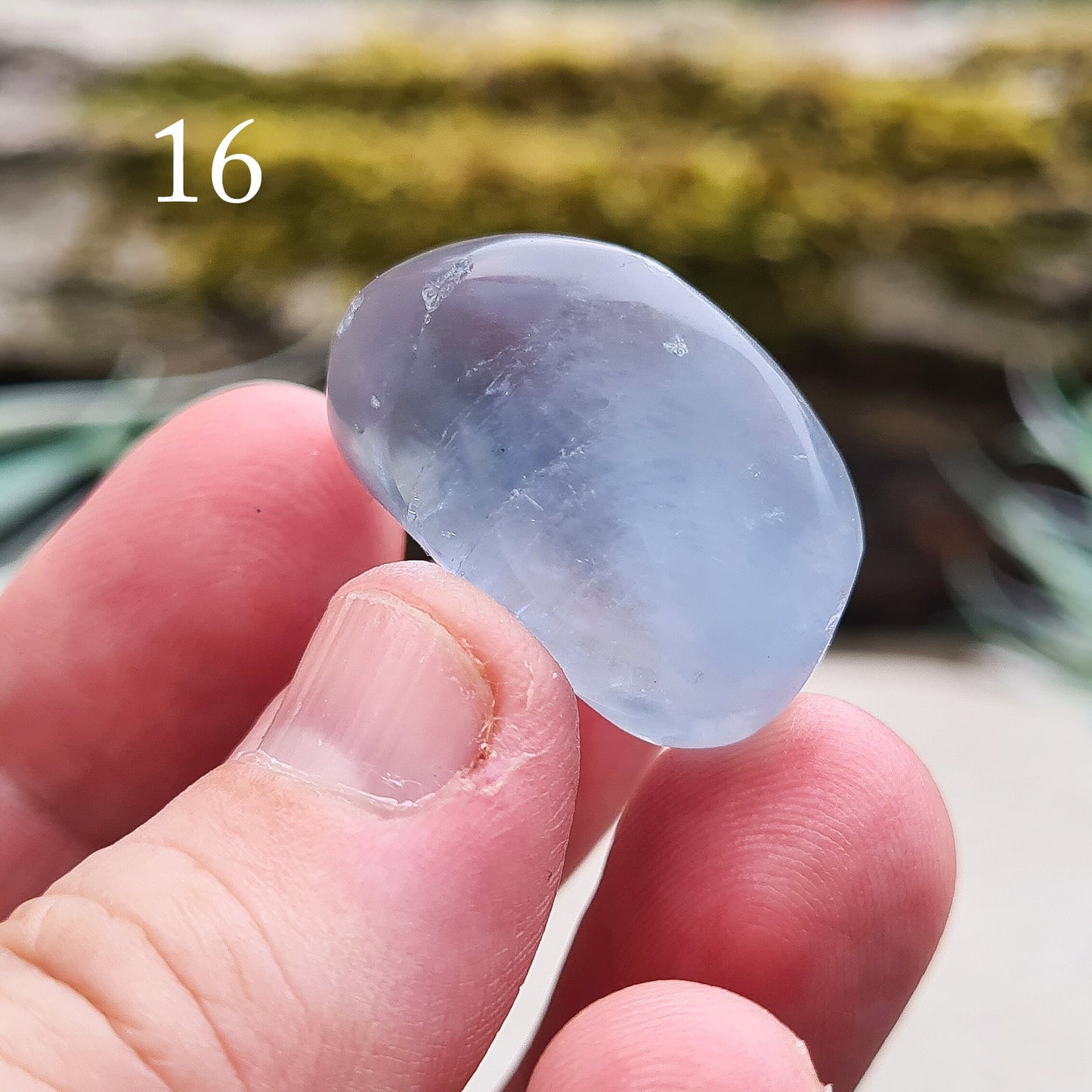 Celestite Crystal, Celestine, 16 & 17