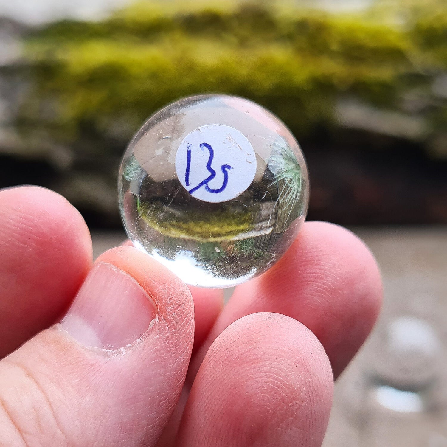 Quartz Crystal Sphere, Quartz Crystal Ball, Mini Sphere from Brazil. 