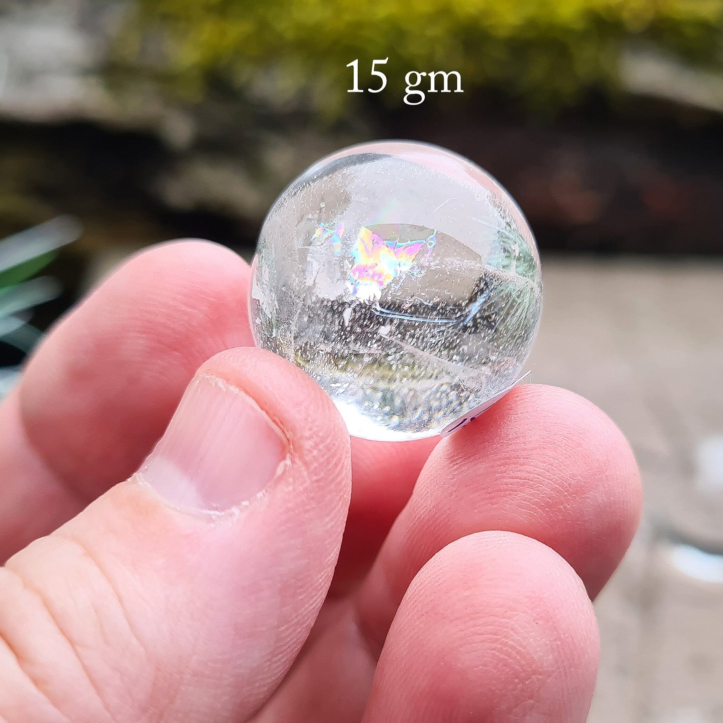 Quartz Crystal Sphere, Quartz Crystal Ball, Mini Sphere from Brazil. 