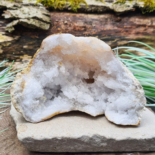 Quartz Geode Half, Crystal