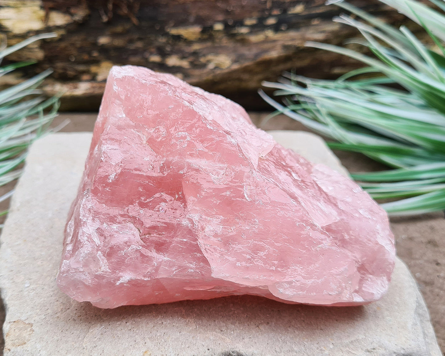 Rose Quartz Crystal, Natural