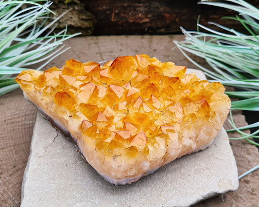 Citrine Crystal Cluster