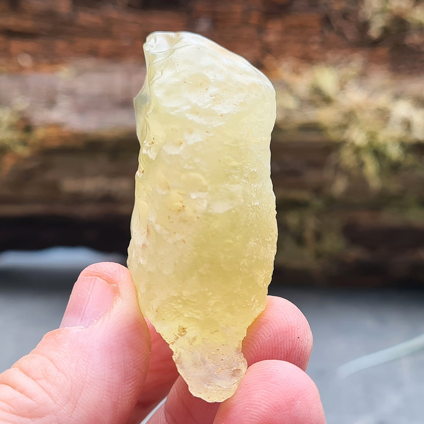 Experience the cosmic energy of this AAA grade Libyan Desert Glass, a rare gemstone Known for enhancing spiritual growth, intuition, and protection. 