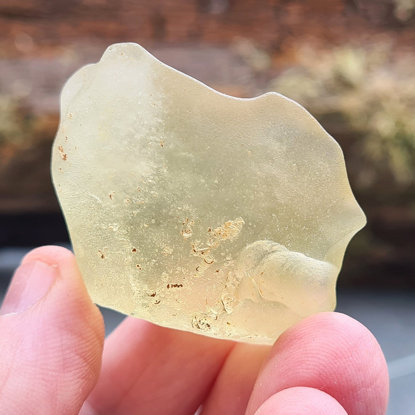 Experience the cosmic energy of Libyan Desert Glass, a rare gemstone Known for enhancing spiritual growth, intuition, and protection. AAA grade.