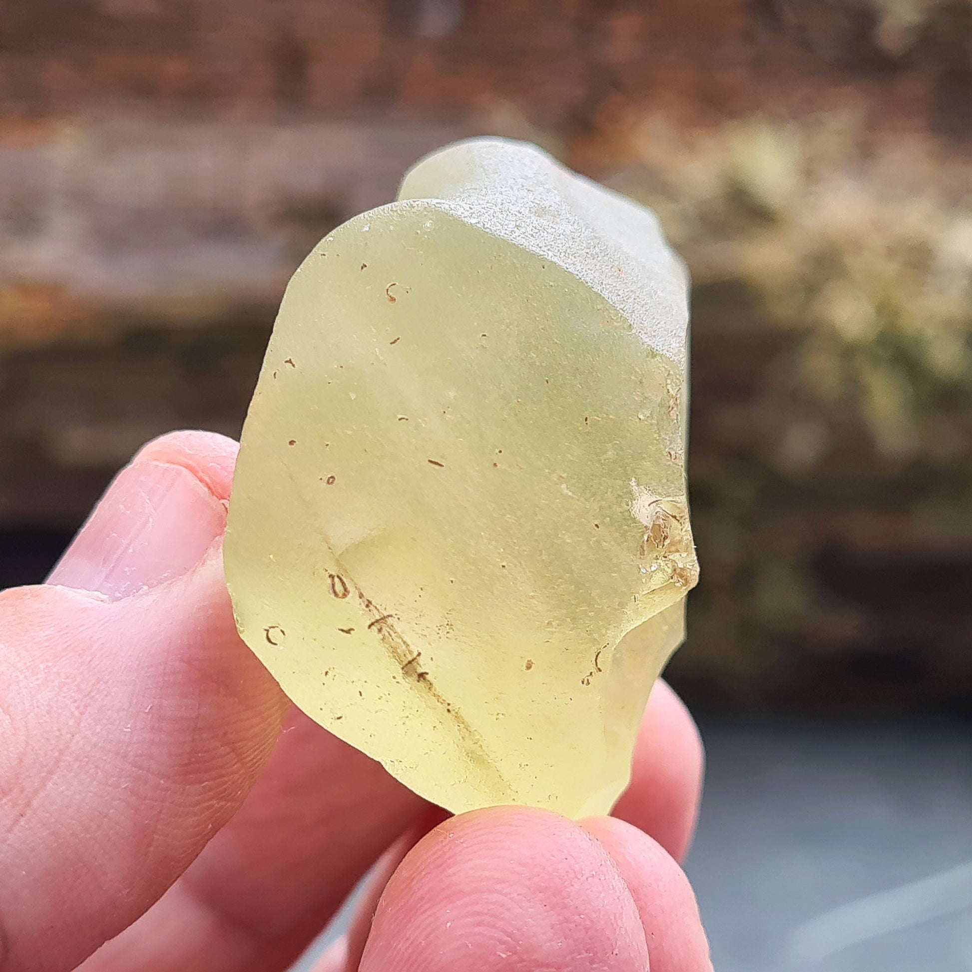Experience the cosmic energy of Libyan Desert Glass, a rare gemstone Known for enhancing spiritual growth, intuition, and protection. AAA grade.
