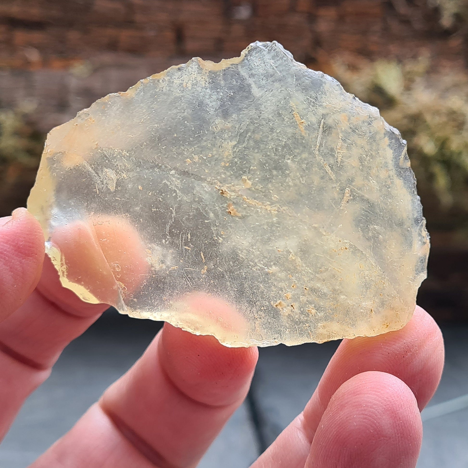 Libyan Desert Glass AAA grade natural impact glass from Sahara. Rare golden tektite linked to solar energy, confidence and transformation.