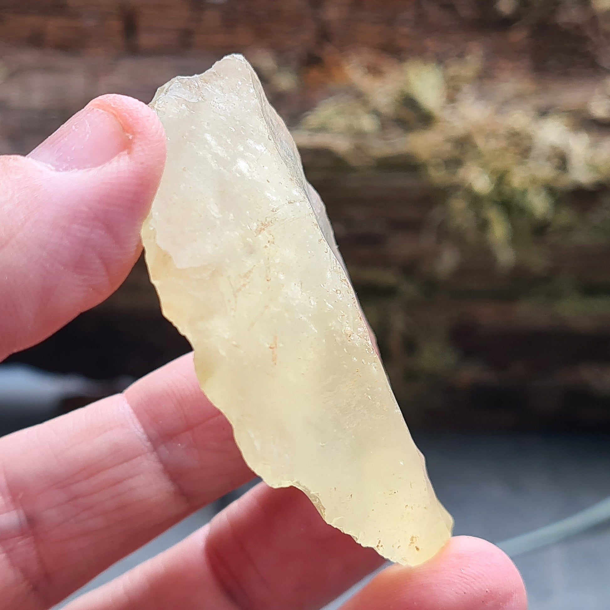 Experience the cosmic energy of Libyan Desert Glass, a rare gemstone Known for enhancing spiritual growth, intuition, and protection. AAA grade.