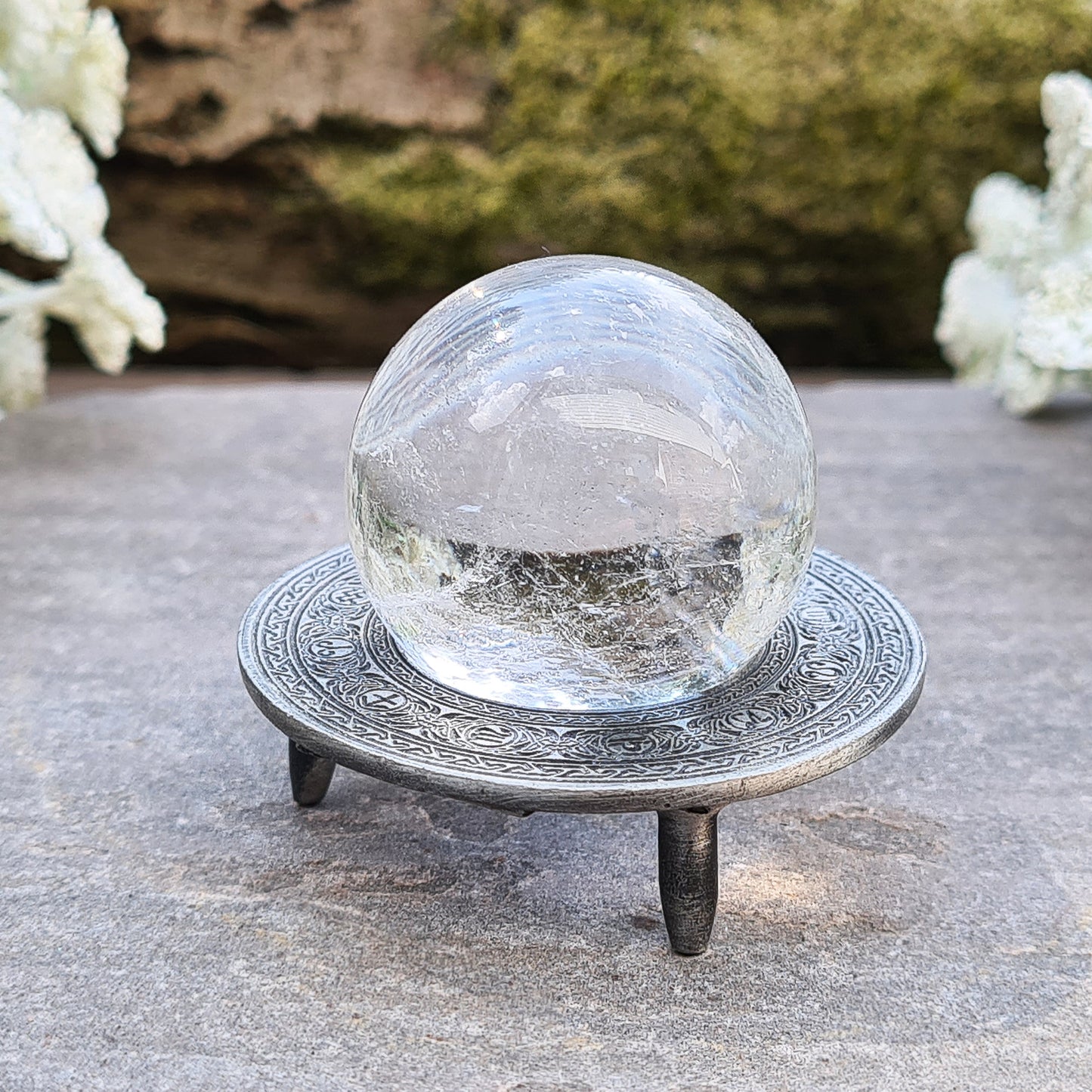 Elevate energy and decor with our clear quartz sphere. Perfect for healing, meditation, and balance. Add timeless beauty to any space.