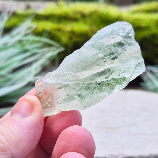 Prasiolite, also known as Green Quartz, is a beautiful stone featuring a lovely green hue.