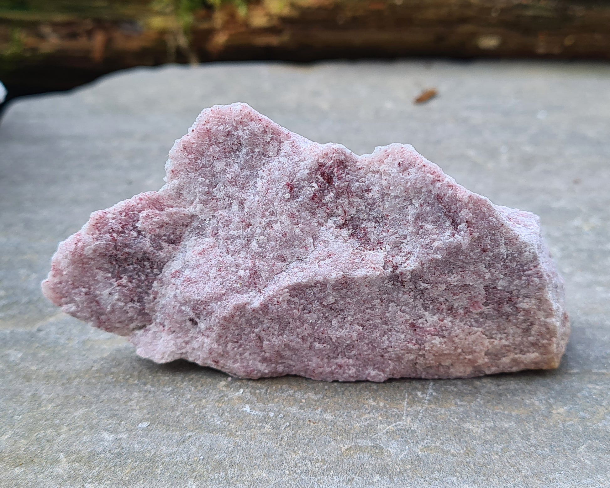 Discover the gentle energy of Pink Thulite. A beautiful palm stone to boost vitality, self-expression, and playful, heart-led energy.