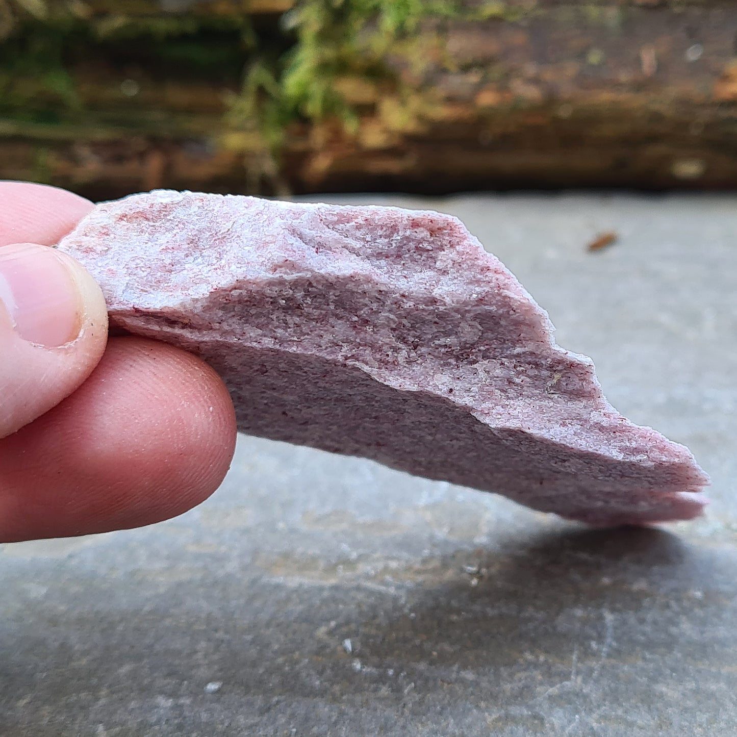 Discover the gentle energy of Pink Thulite. A beautiful palm stone to boost vitality, self-expression, and playful, heart-led energy.