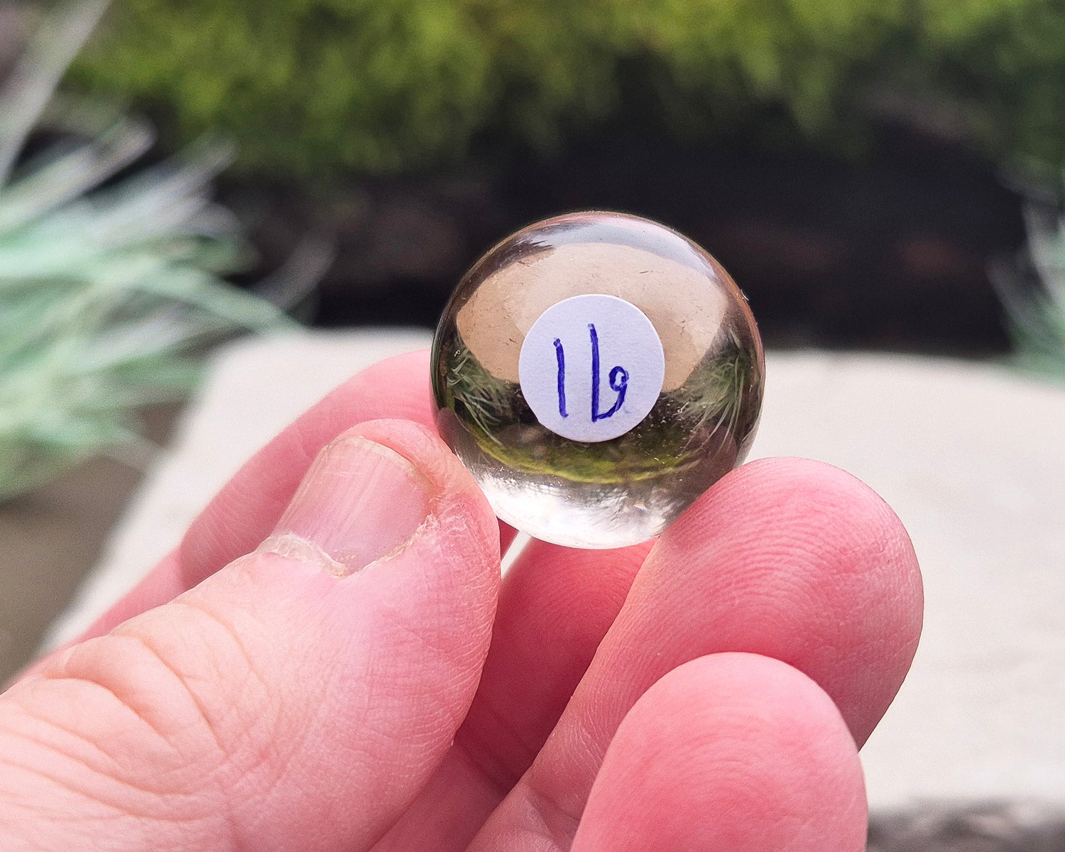 Smoky Quartz Sphere, Smoky Quartz Crystal Ball, Mini Sphere. Natural Smoky Quartz not Irradiated. Really nice clarity. Does not include a stand.