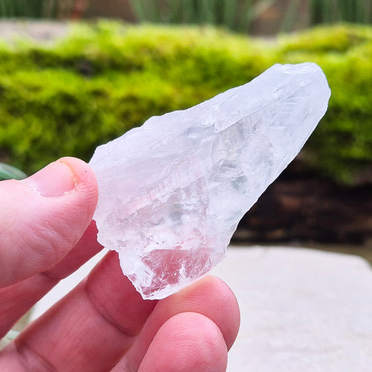 Satyaloka Quartz from the Satyaloka mountain area of Southern India. Satyaloka is said to have a tremendous energy vortex, hence why the area is considered to be so sacred and the quartz that is found there to be so energetically powerful. 