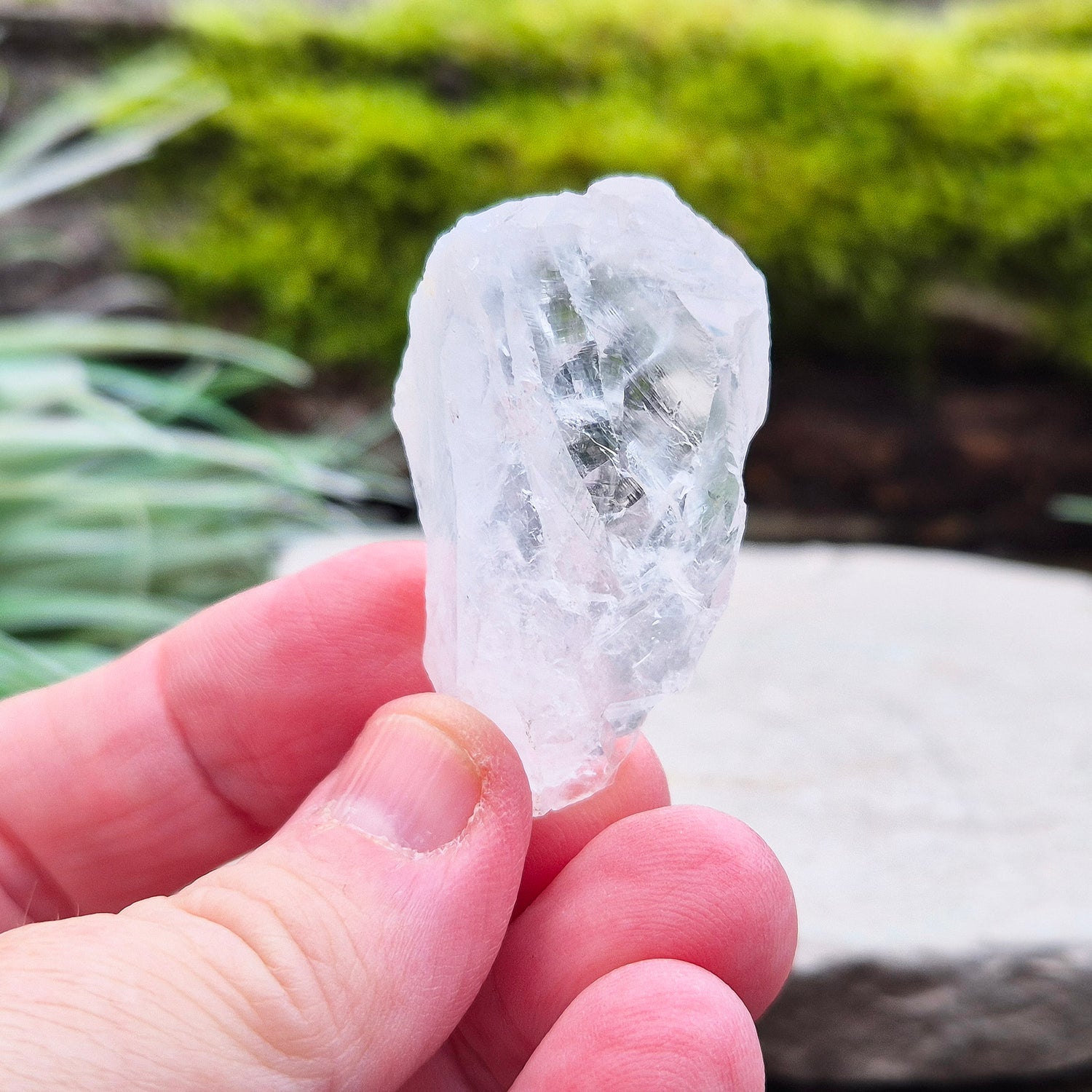 Satyaloka Quartz has been gathered from the mountainous area where the Satyaloka Monastery is located.