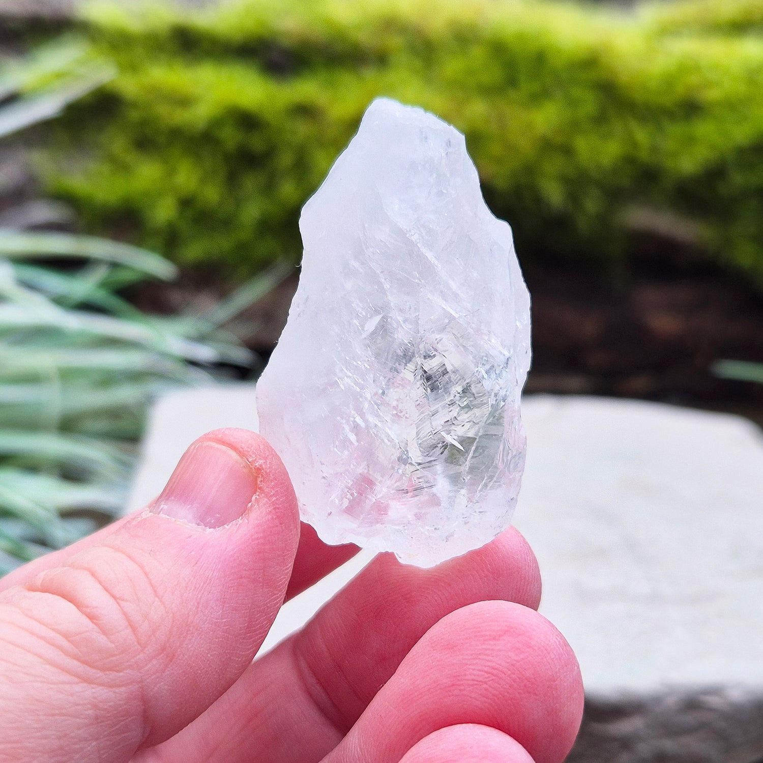 Satyaloka Quartz has been gathered from the mountainous area where the Satyaloka Monastery is located.