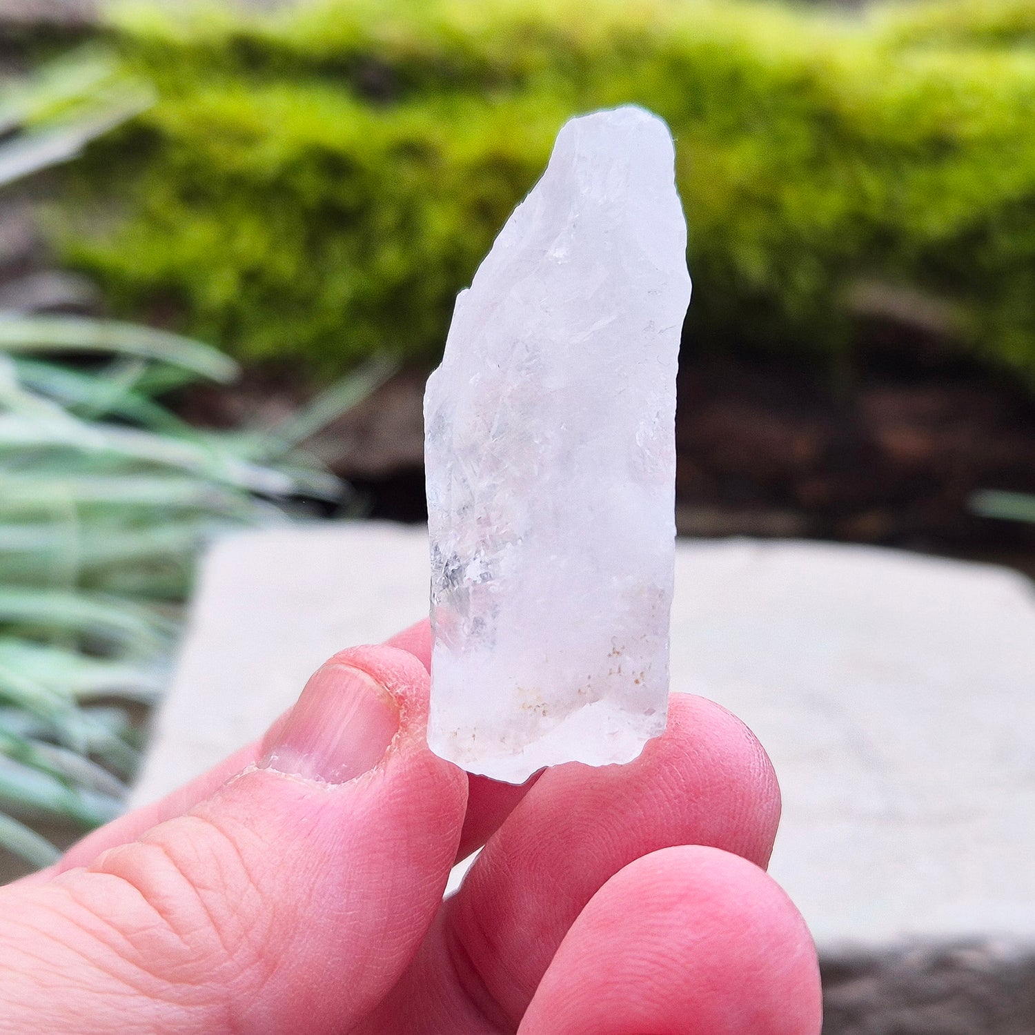 Satyaloka Quartz has been gathered from the mountainous area where the Satyaloka Monastery is located.