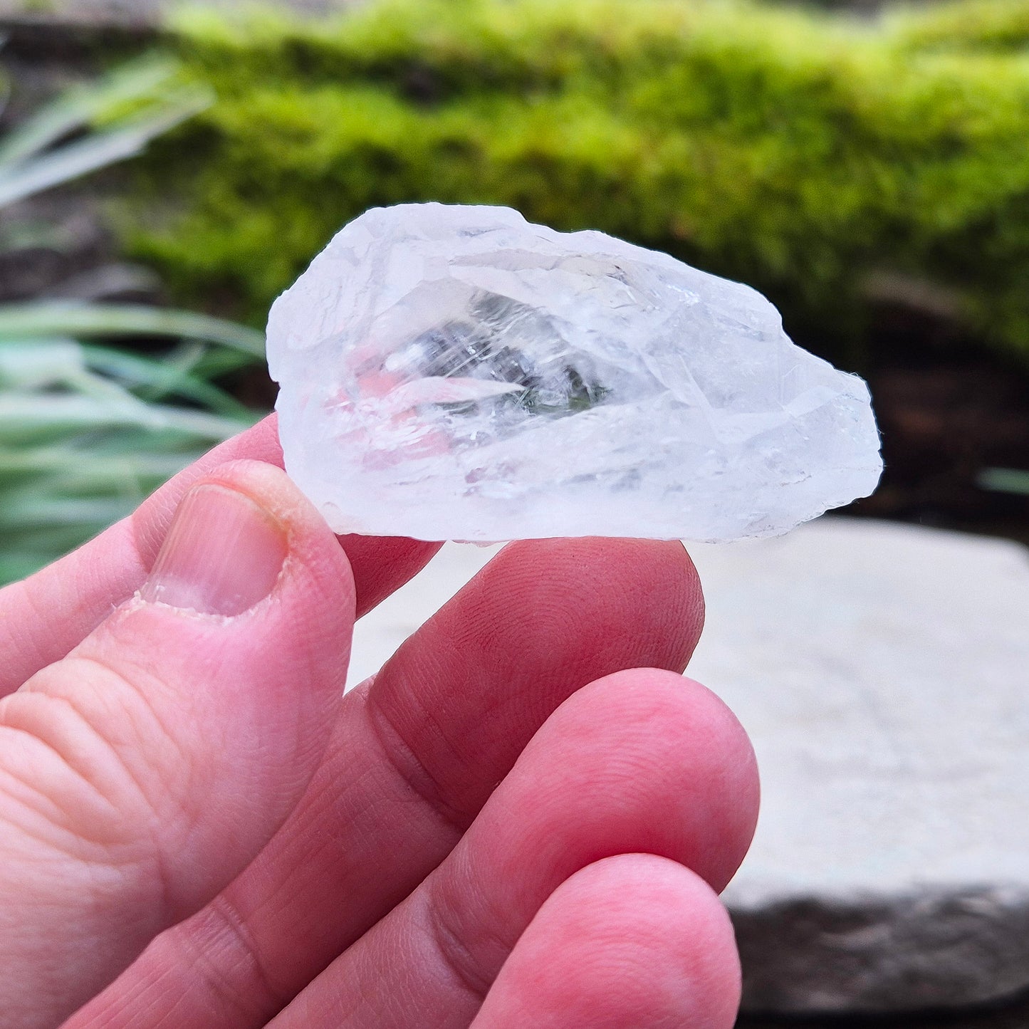 Satyaloka Quartz has been gathered from the mountainous area where the Satyaloka Monastery is located.