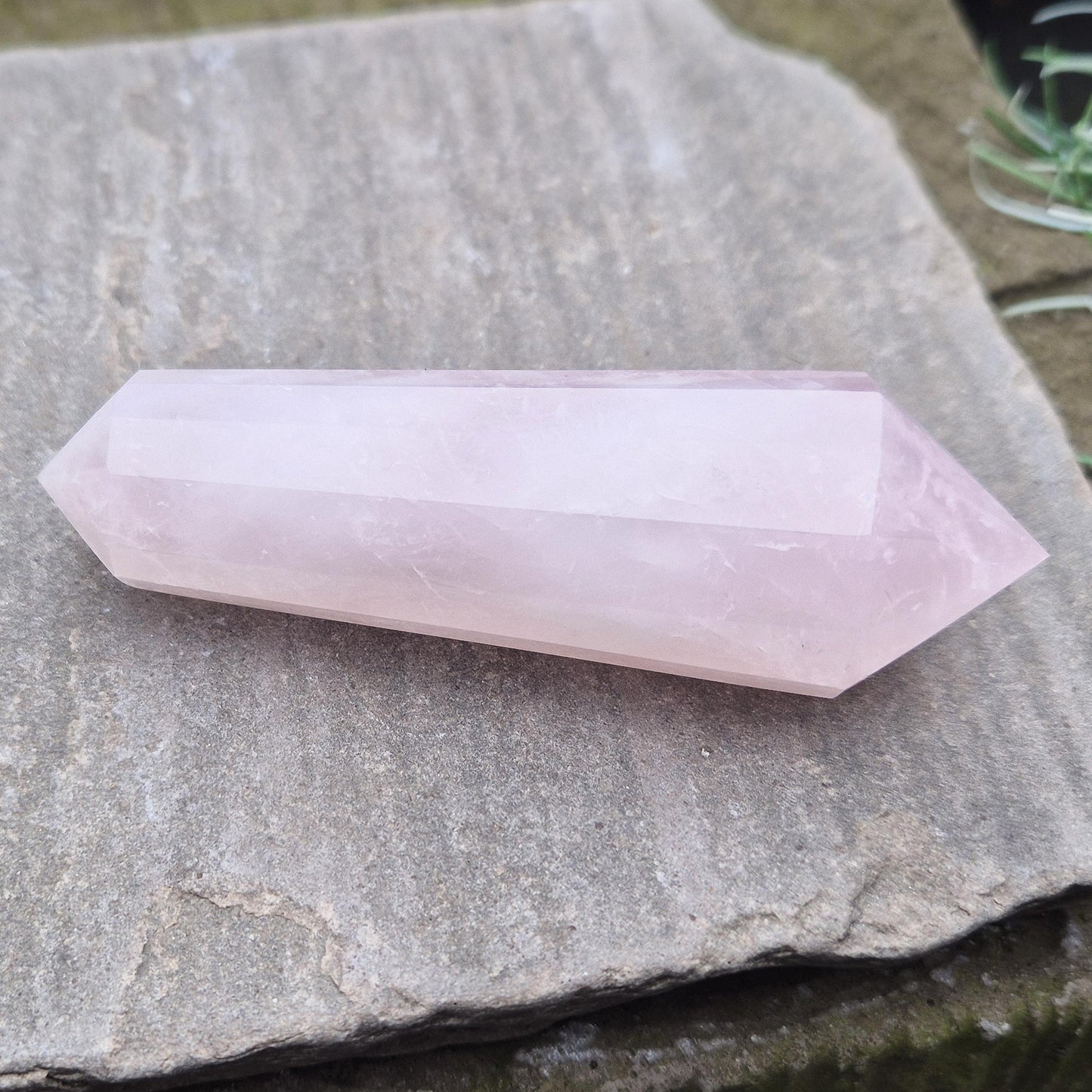 Rose Quartz Vogel Wand, Crystal, Brazil