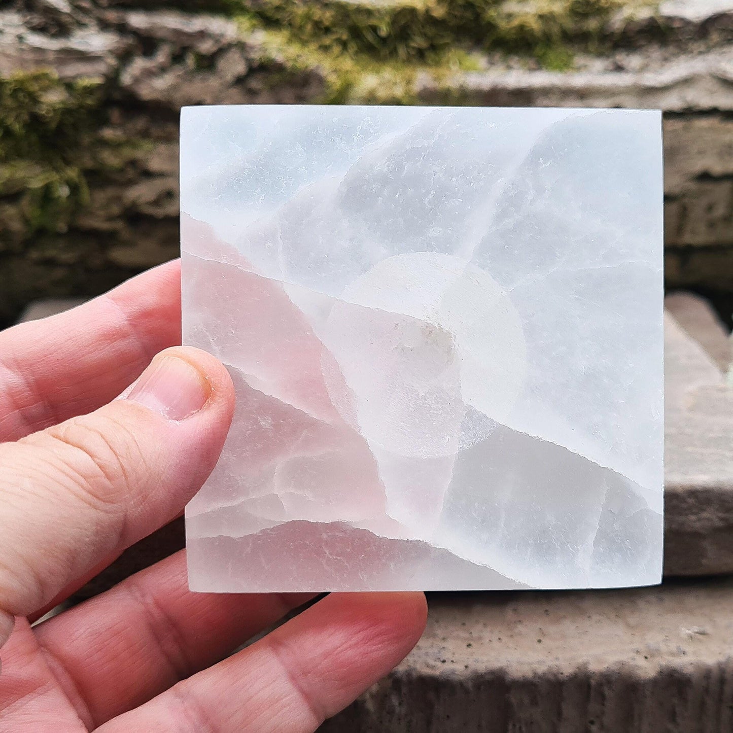 Selenite Crystal Sphere Stand, Cleanse, Charge & Display Your Crystal Balls