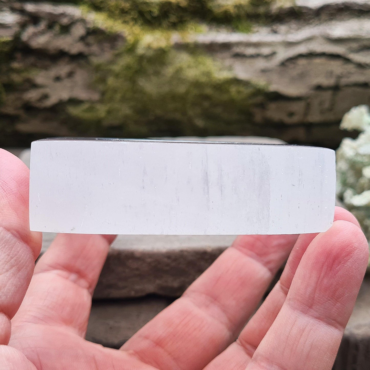 Selenite Crystal Sphere Stand, Cleanse, Charge & Display Your Crystal Balls