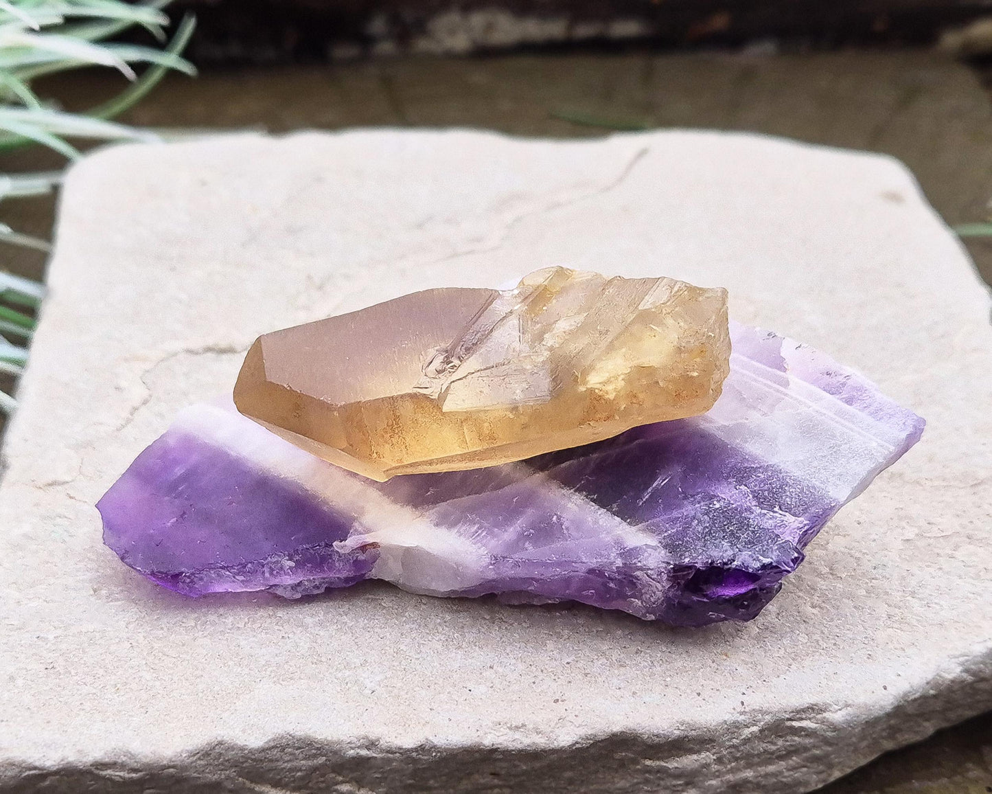 Crystal Platform, Chevron Amethyst