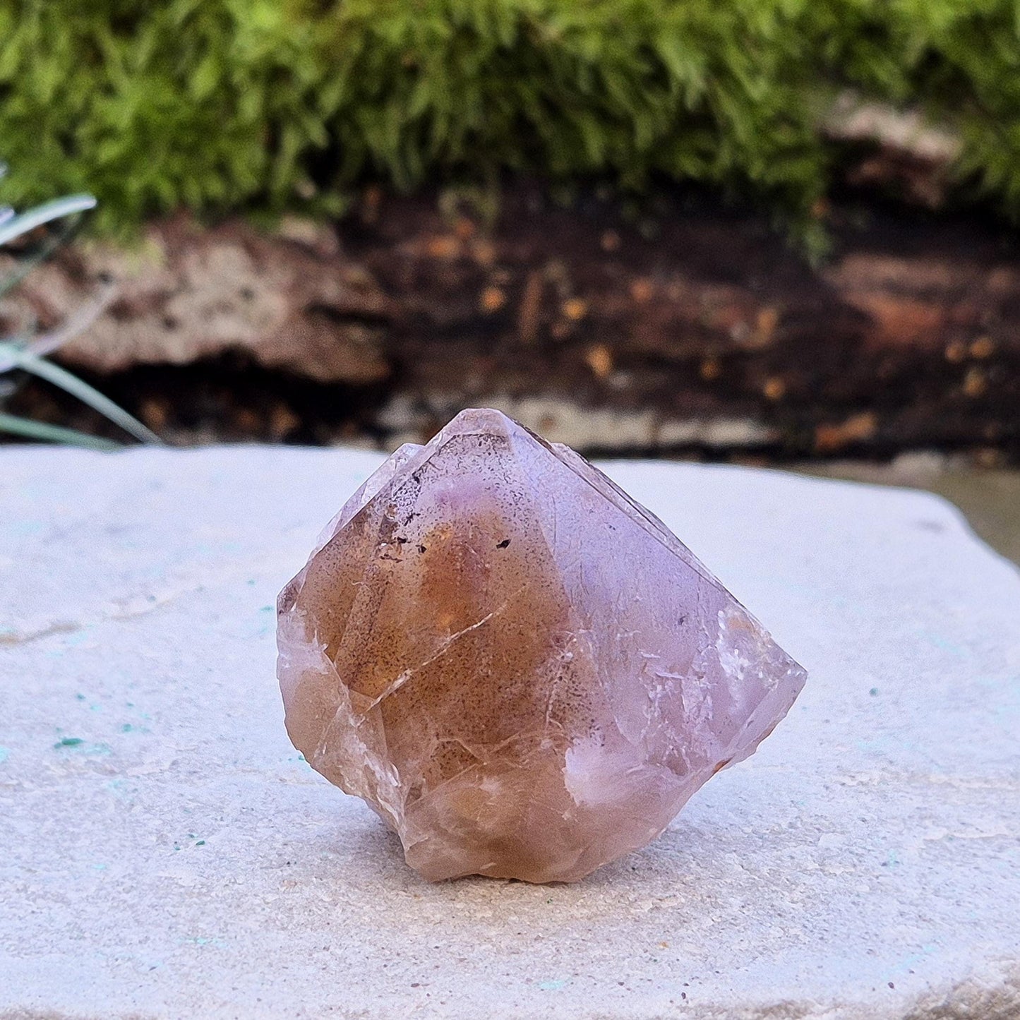 Ametrine Crystal Point, Natural