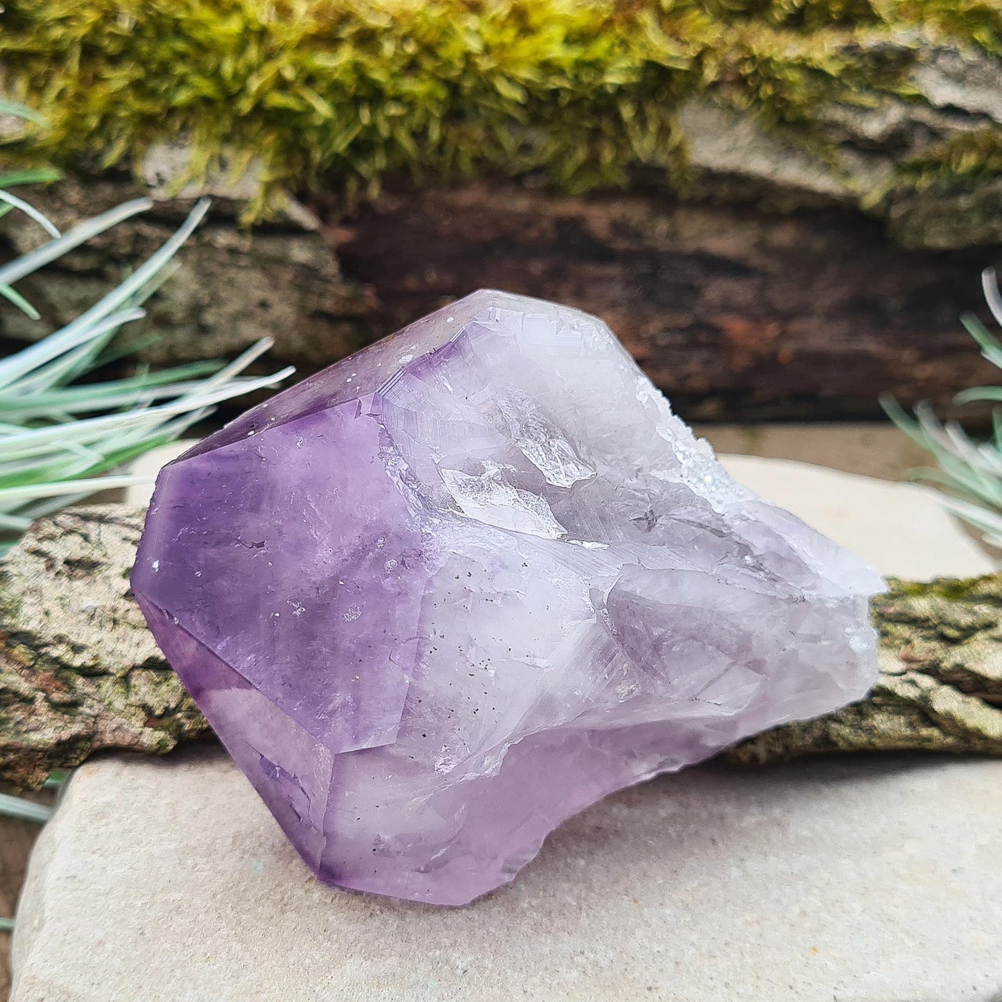 Amethyst Crystal Point | Energy Crystal | Self-Care Crystal | Sacred Space Decor