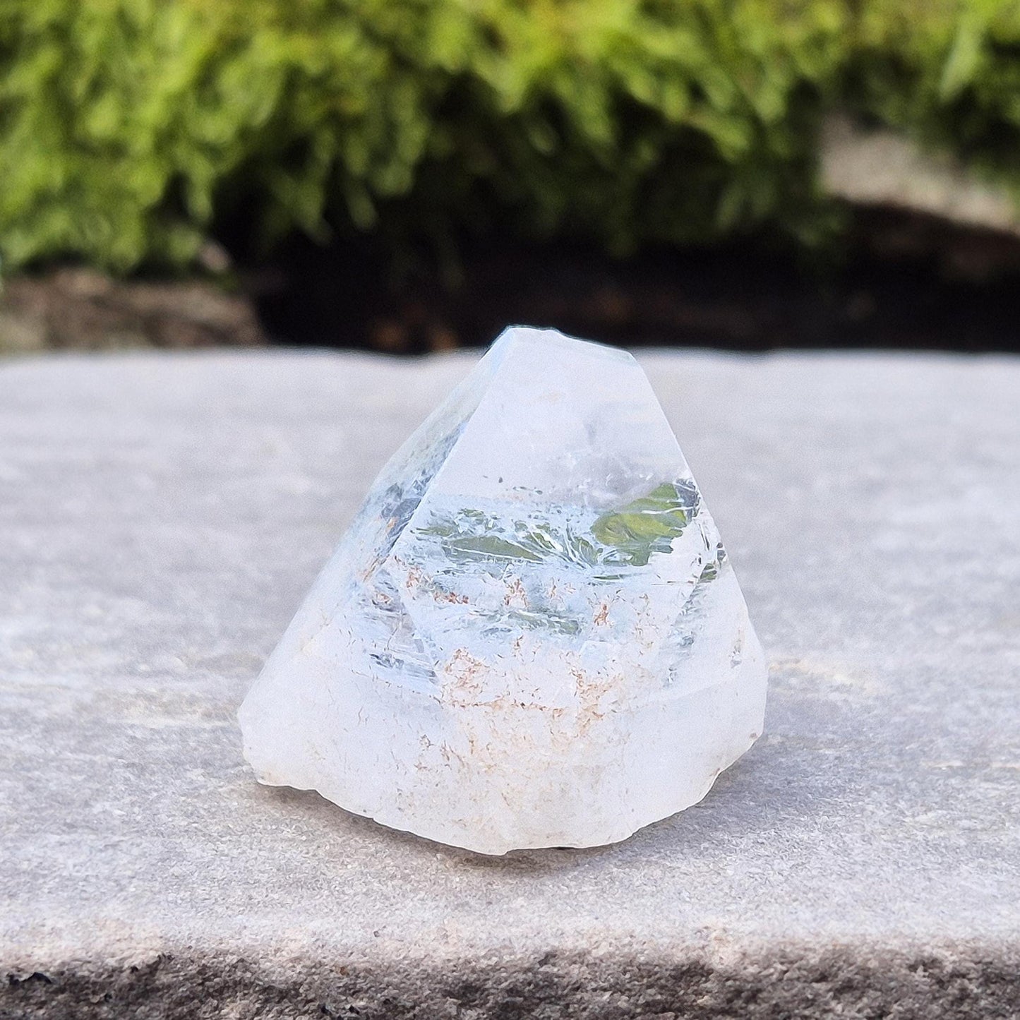 Apophyllite Crystal Tip, Pyramid