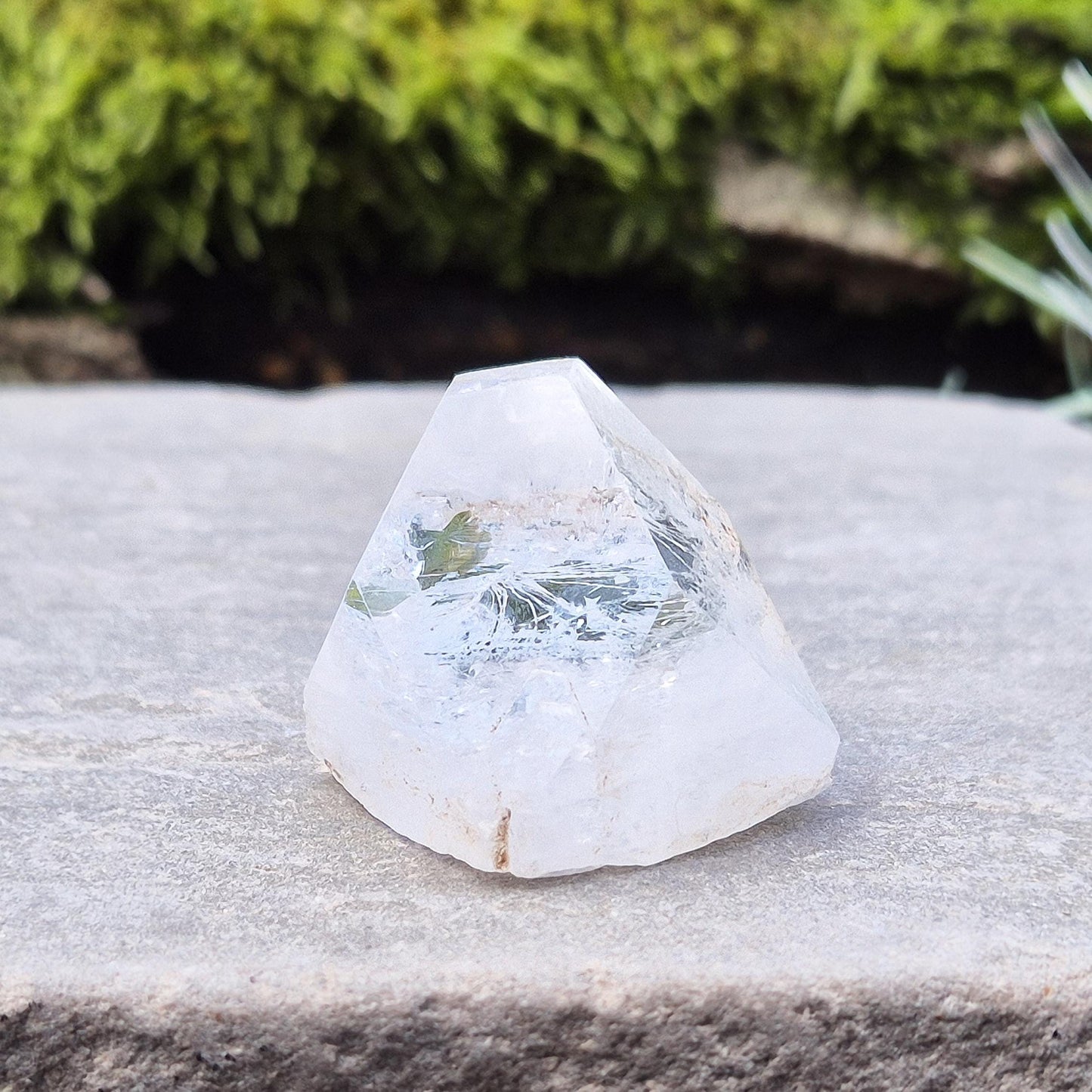 Apophyllite Crystal Tip, Pyramid