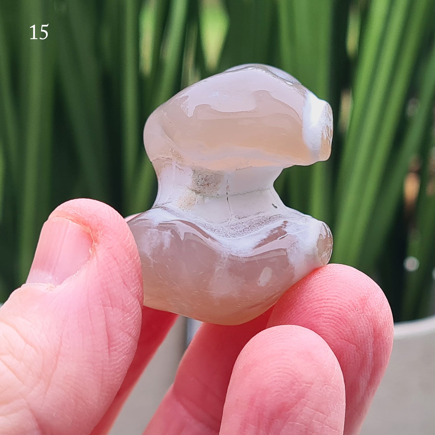 Snakeskin Agate, Rare crystal | Often used to support balance in the lower chakras (Root, Sacral, and Solar Plexus)