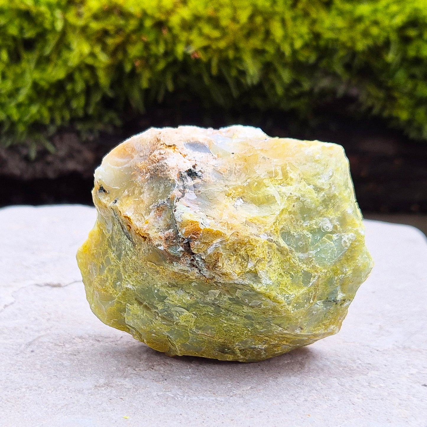 Green Opal, Natural, Supports Deep Connection, Emotional Calm, and Renewed Vitality