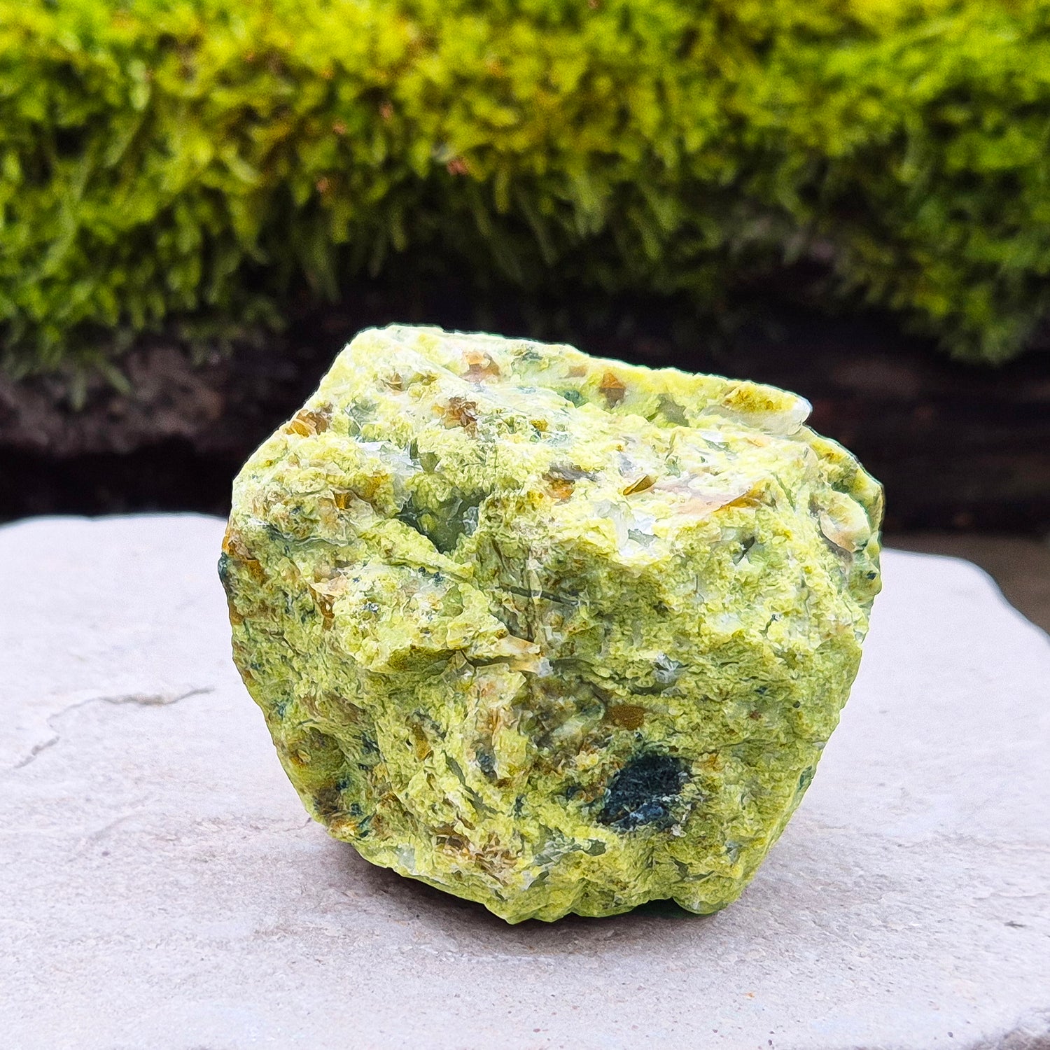 Green Opal, Natural, Supports Peaceful Relationships and Clarity of Mind. from Australia