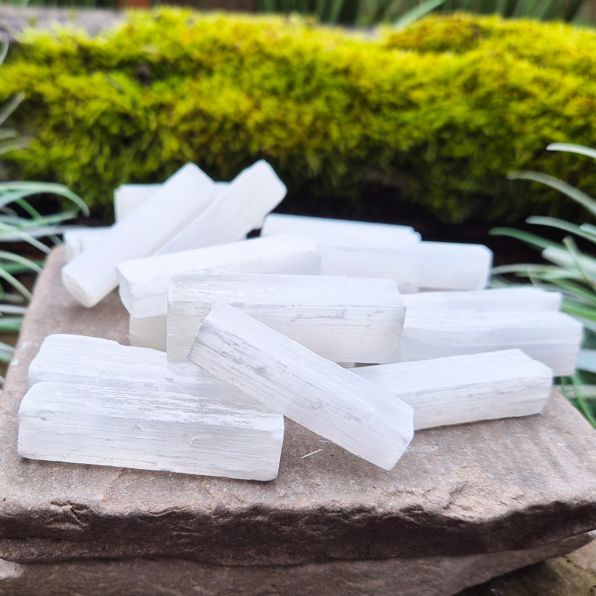 Selenite Sticks – Natural Healing & Gridding Tools
Natural Selenite sticks, perfect for crystal grids, healing work, meditation, and energy cleansing. These sticks are easy to handle and great for focusing energy in your practice. 