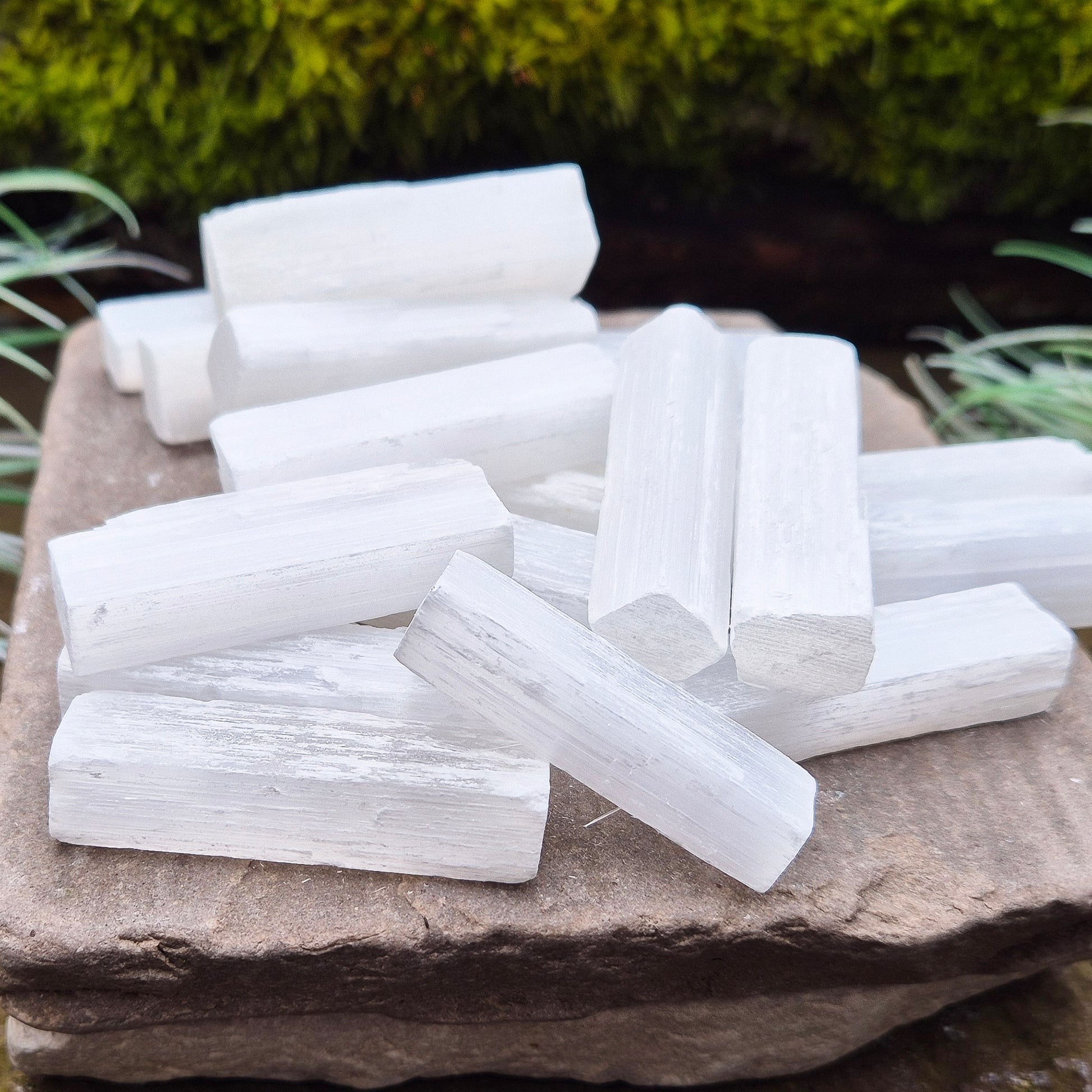 Selenite Sticks – Natural Healing & Gridding Tools
Natural Selenite sticks, perfect for crystal grids, healing work, meditation, and energy cleansing. These sticks are easy to handle and great for focusing energy in your practice. 