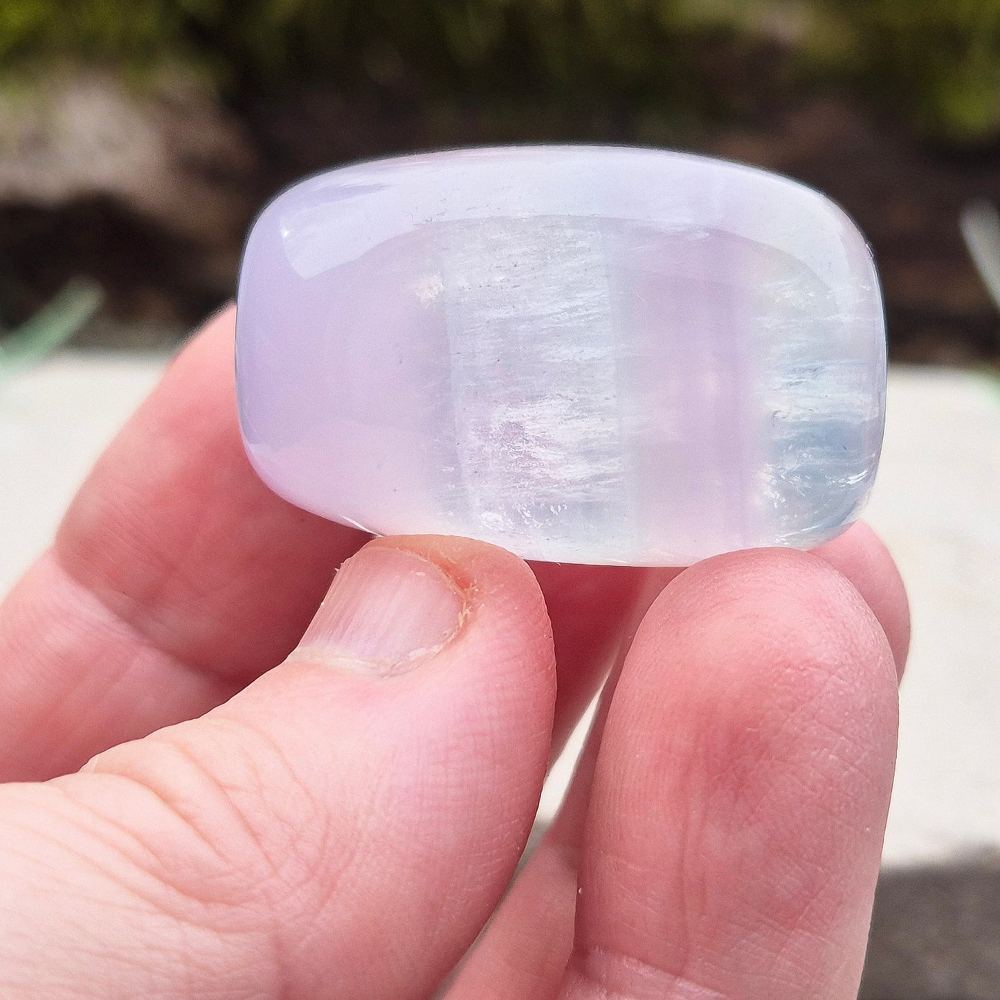 Lilac Fluorite Crystal | Supports Emotional & Spiritual Balance | Pocket Stone | Meditation & Energy Work