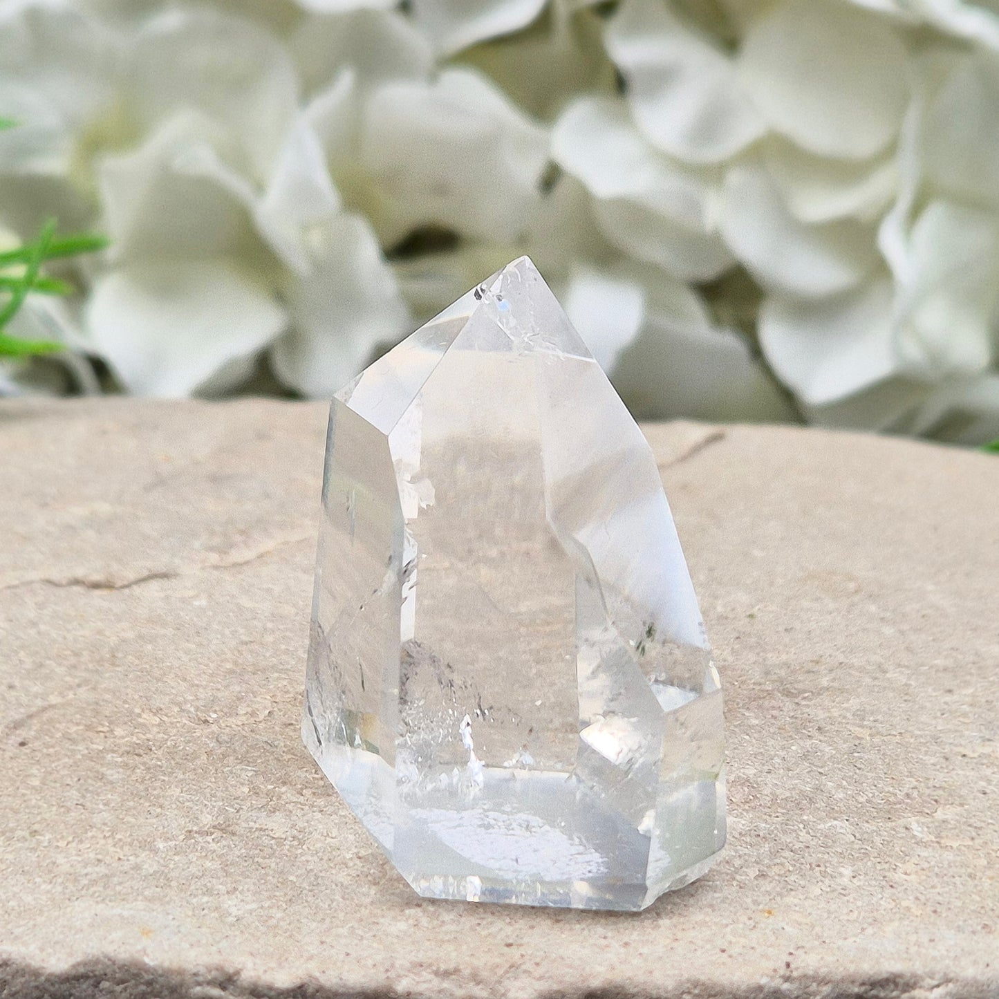 Quartz Point - Polished Crystal | Feng Shui, Energy Amplification & Display Piece | Self Care