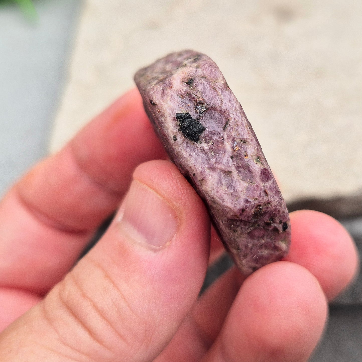 Ruby Record Keeper, Natural, Rare | Deep Insight, Past Life, Intuition | Spiritual Gemstone Gift