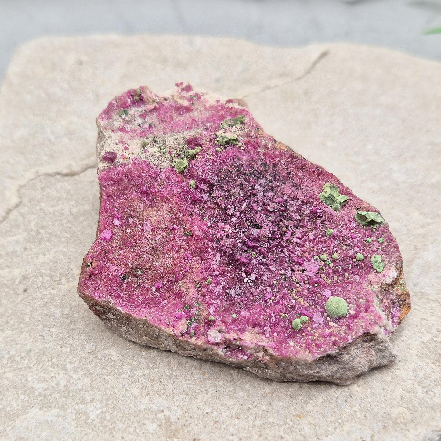 Cobalto Calcite Crystal Cluster | Unconditional Love | Pink Flame Crystal | Feng Shui Gemstone