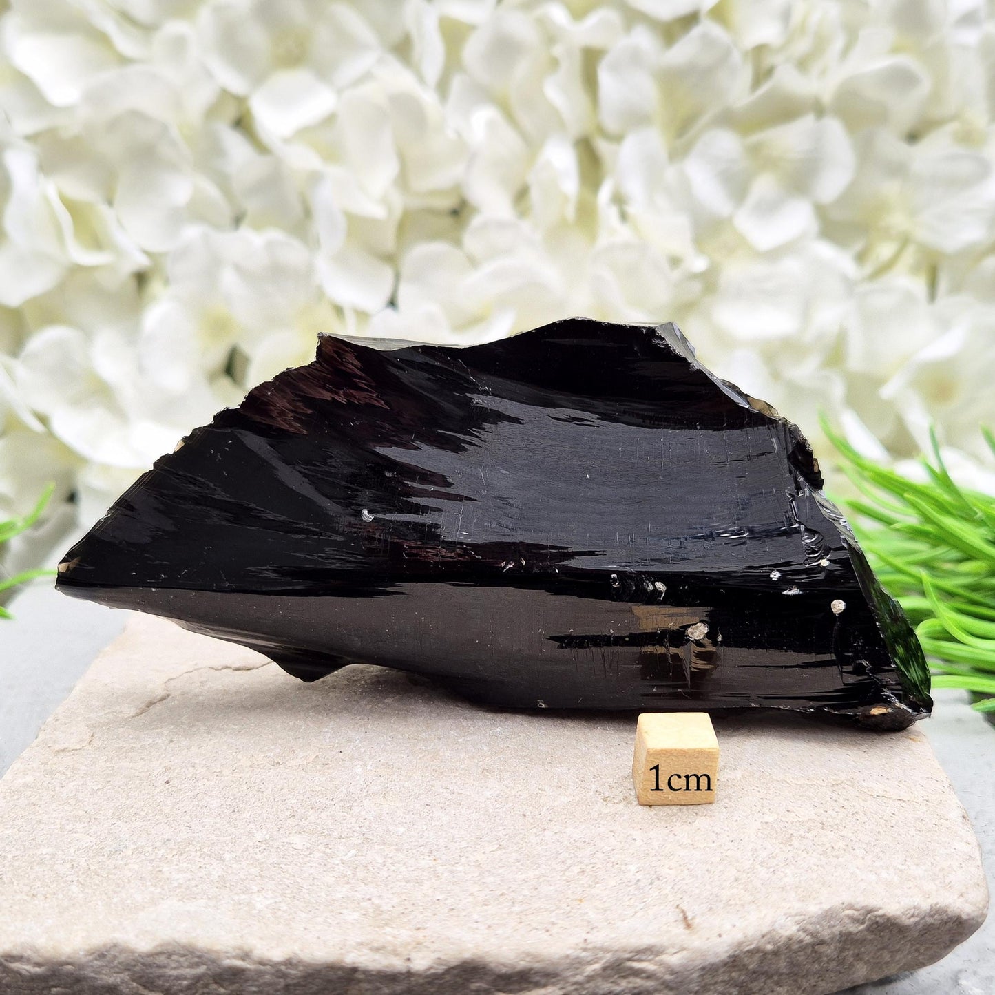 Black Obsidian - Natural, Self Standing | Eye-catching addition to any collection, display or altar
