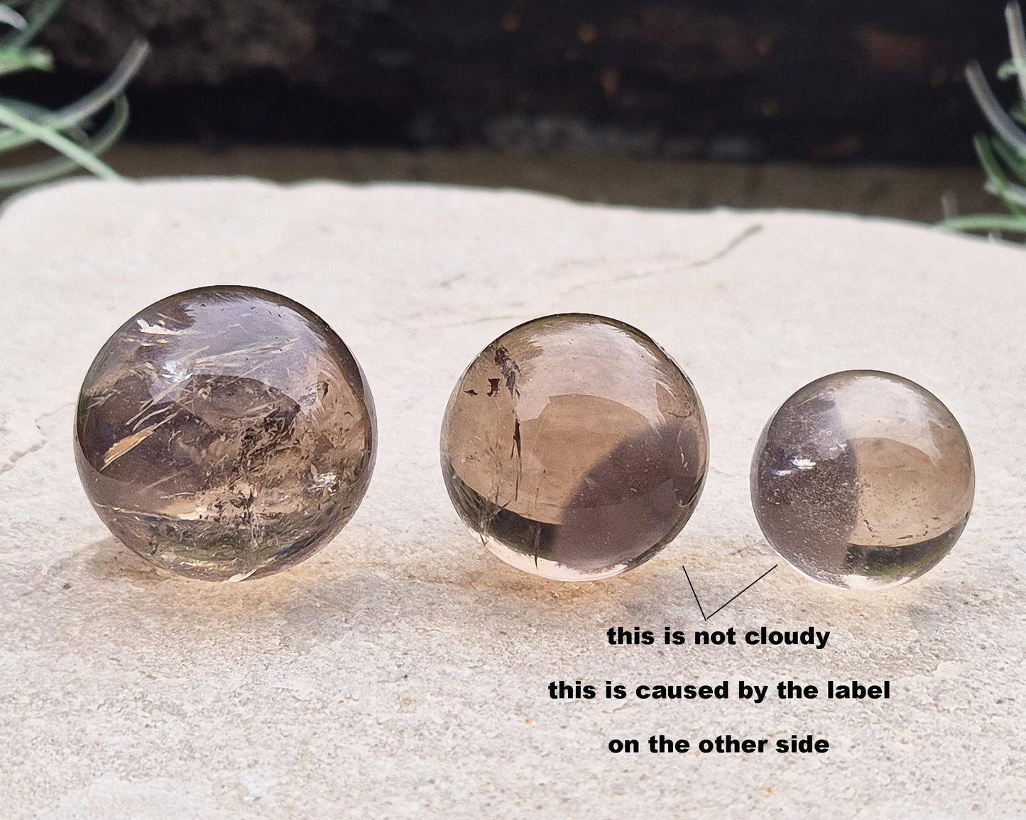 Smoky Quartz Crystal Sphere – Natural Not Heat Treated Smoky Quartz | A Harmonizing Addition to Any Space | Crystal Ball