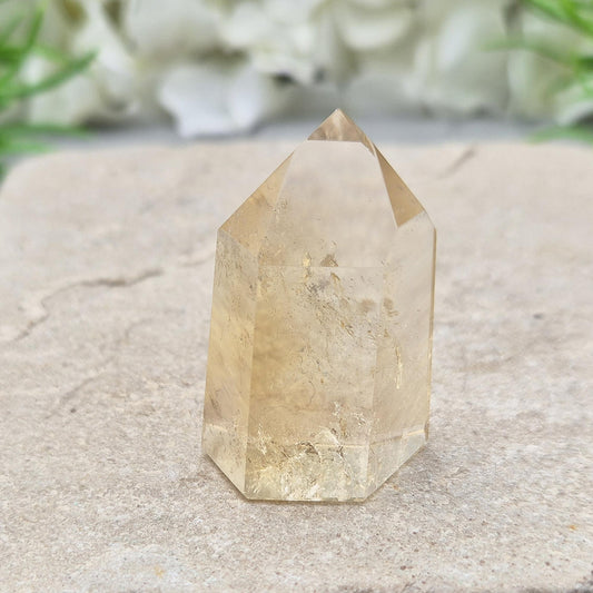 Citrine Crystal Point – Genuine Polished Citrine Tower
